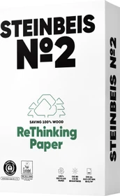 Steinbeis No. 2 Trend White ReThinking Universalpapier weiß, A4, 80g/m², 500 Blatt