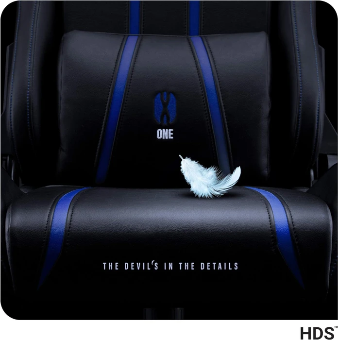 Diablo Chairs X-One 2.0 Normal Gamingstuhl, schwarz/blau