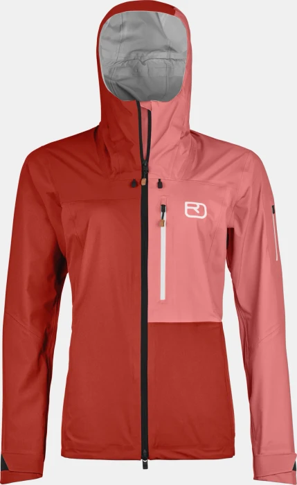 Ortovox 3L Ortler Funktionsjacke sunset orange (Damen)