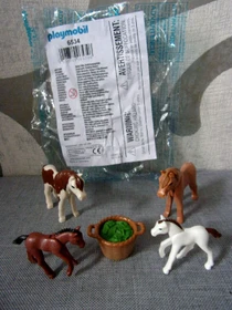playmobil Country Ponys mit Fohlen