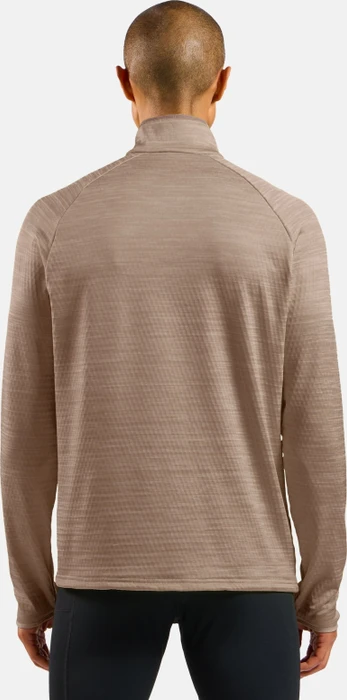 Odlo Run Easy Laufshirt langarm cinder melange (Herren)