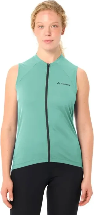 Vaude Matera FZ Trikot ärmellos sage (Damen)