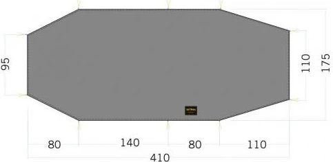 Tatonka Polar 3 Floor Sheet LT Zeltunterlage
