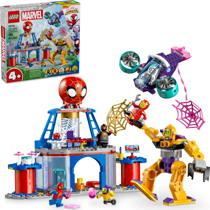 LEGO Juniors - Das Hauptquartier von Spideys Team