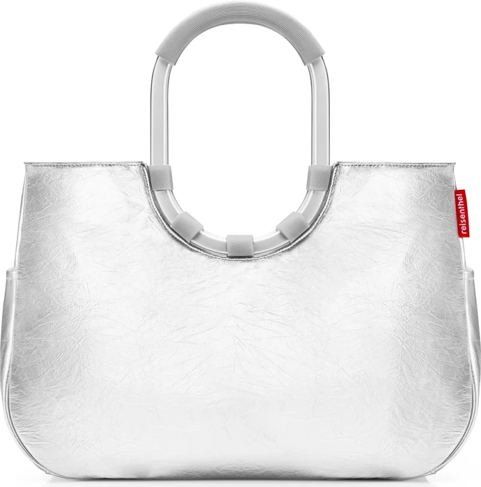 Reisenthel Loopshopper L silver crackle