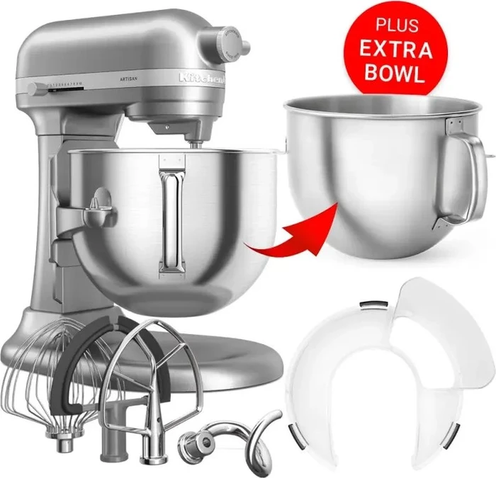 KitchenAid 5KSM70SHXECU contur silber