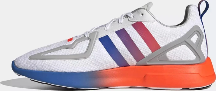 adidas ZX 2K Flux cloud white/core black/blue (Herren)