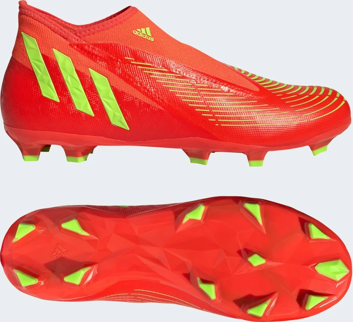adidas Predator Edge.3 Laceless FG solar red/team solar green/core black (Herren)