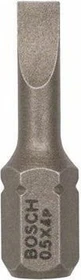 Bosch Professional Extra Hart Schlitz Bit 1/4", 4x25mm, 25 Stück