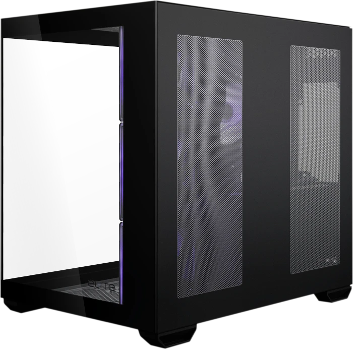 Cooler Master Elite 681 Black, schwarz, Glasfenster
