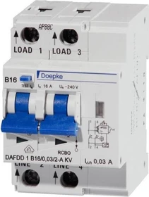 Doepke Fehlerlichtbogen-Schutzeinrichtungen DAFDD 1 B10/0,03/2-A