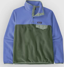 Patagonia Lightweight Synchilla Snap-T Pullover canopy green (Damen)