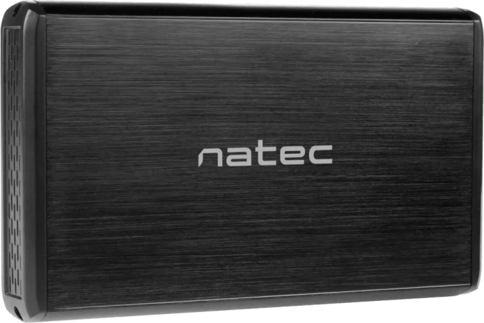 Natec Rhino, schwarz, 3.5", USB-B 3.0