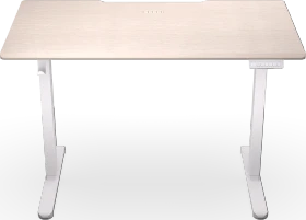 Endorfy Atlas S Electric elektrisch höhenverstellbarer Sitz-Steh-Schreibtisch 114x60cm Light Wood/weiß