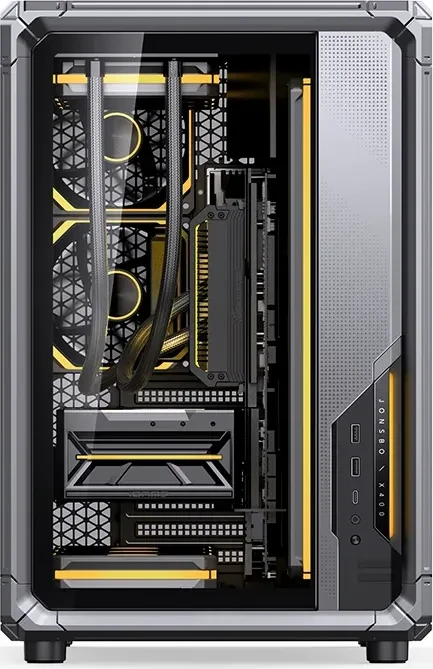 Jonsbo X400 Gray, Glasfenster