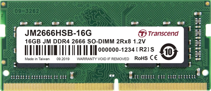 Transcend JetRam SO-DIMM DDR4