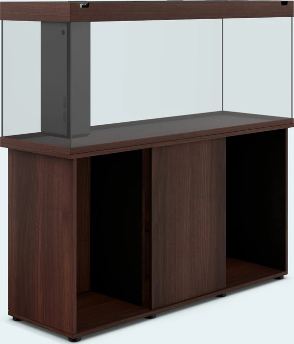 Juwel Rio 450 LED Aquarium-Set mit Unterschrank, dunkles Holz/dunkles Holz, 450l