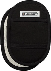 Le Creuset Topf-Griffschutz schwarz, 2 Stück