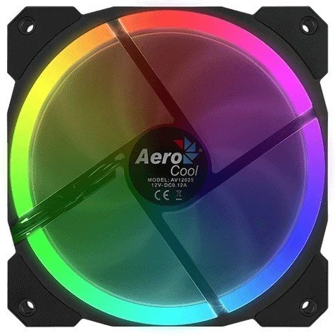 AeroCool Orbit RC, LED-Steuerung, Fernbedienung, 120mm, 3er-Pack