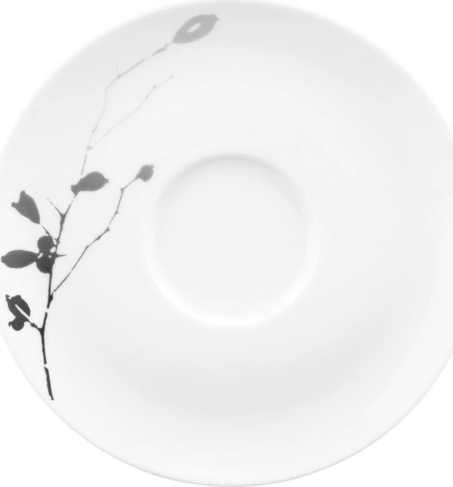 Seltmann Weiden Liberty Kombi-Untertasse groß 16.1cm dark rose hip