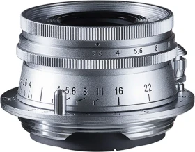 Voigtländer Color Skopar M39 28mm 2.8 asphärisch Typ I für M39 silber