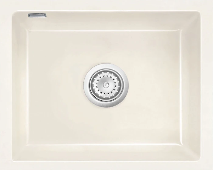 systemceram Mera 50 U/g Unterbau Becken mittig magnolie