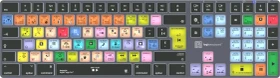 LogicKeyboard Titan Wireless Apple Logic Pro X Mac, Titanium Gray, LEDs weiß, USB/Bluetooth, FR