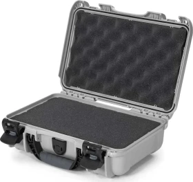 Nanuk 909 Koffer mit Schaumstoff silber