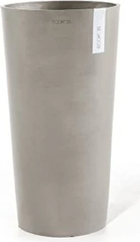 Ecopots Kunststoff-Topf Amsterdam High 41cm taupe