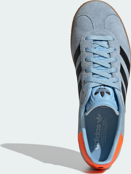 adidas Gazelle clear sky/core black/solar orange (Junior)