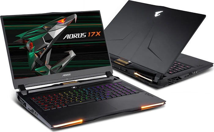 GIGABYTE AORUS 17X YD-94DE367SP, Core i9-11980HK, 64GB RAM, 1TB SSD, GeForce RTX 3080, DE