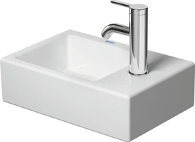 Duravit Vero Air Handwaschbecken rechteckig 38x25cm, mit Hahnloch rechts, ohne Überlauf, weiß