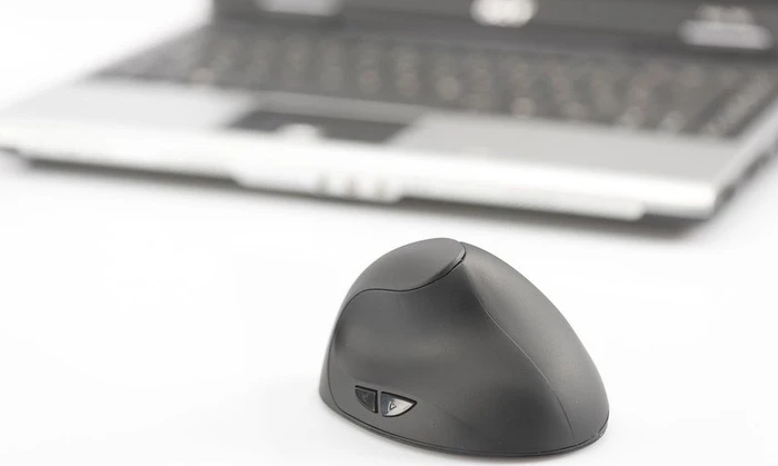 Digitus ergonomische vertikale Funkmaus, USB