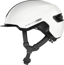 ABUS HUD-Y Helm shiny white