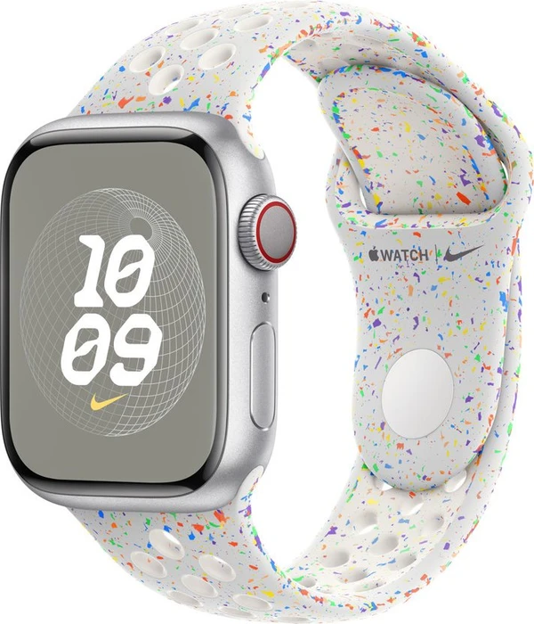 Apple Nike Sportarmband S/M für Apple Watch 41mm Pure Platinum