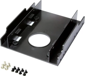 LogiLink 3.5" auf 2x 2.5" Einbaurahmen