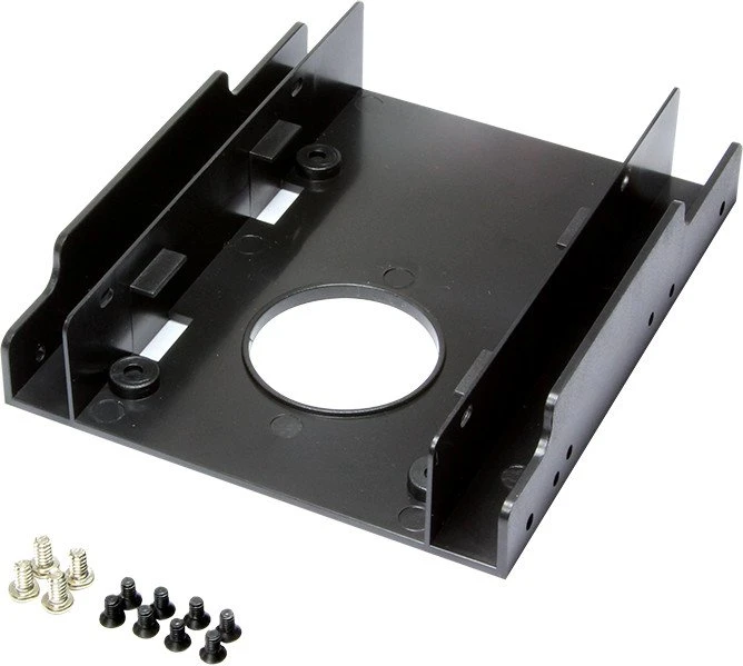 LogiLink 3.5" auf 2x 2.5" Einbaurahmen
