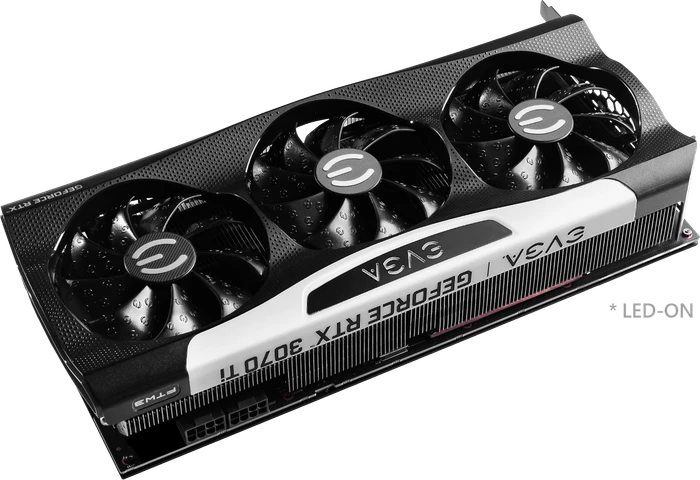 EVGA GeForce RTX 3070 Ti FTW3 Ultra Gaming, 8GB GDDR6X, HDMI, 3x DP