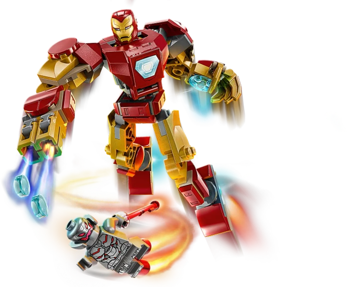 LEGO Marvel Super Heroes Spielset - Iron Man Mech vs. Ultron