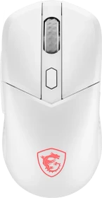 MSI Versa 300 Elite Wireless Gaming Mouse weiß, USB/Bluetooth