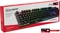 HP HyperX Alloy Origins, LEDs RGB, HyperX RED, USB, DE Vorschaubild