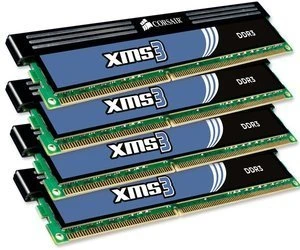 Corsair XMS3 UDIMM 64GB Kit, DDR3-1333, CL9-9-9-24