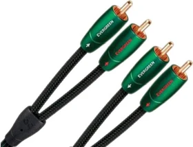 Audioquest Evergreen Composite Audio Kabel 5m grün