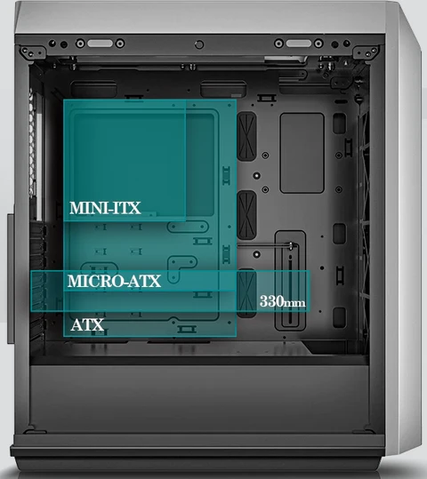 DeepCool CL500 4F, Glasfenster