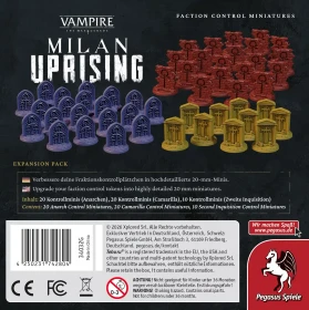 Teburu Vampire: Die Maskerade - Milan Uprising - Faction Control Miniatures (Erweiterung)