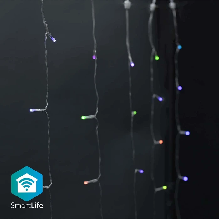 Nedis Smart Life Lichtervorhang LED 180x RGB