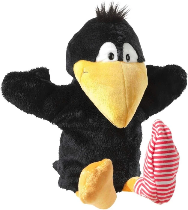 Heunec Friends4ever - Der kleine Rabe Socke Handspielpuppe 36cm