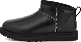 UGG Classic Ultra Mini Leather Regenerate Boot schwarz (Damen)