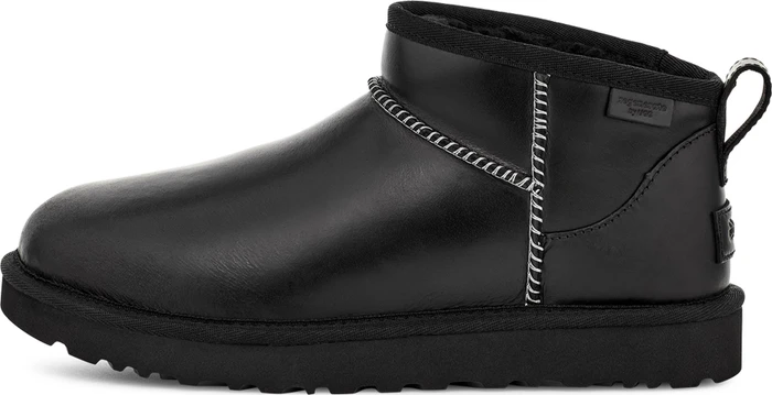 UGG Classic Ultra Mini Leather Regenerate Boot schwarz (Damen)