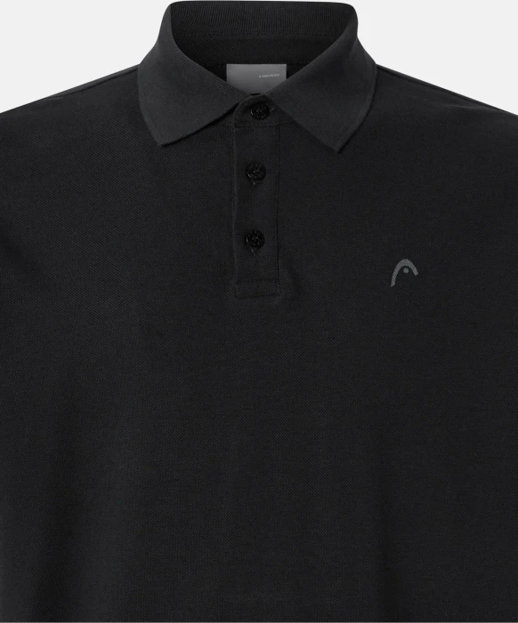 Head Classic Poloshirt kurzarm schwarz (Herren) (811364-BK) – Bild 4 von 5
